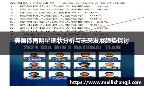 美国体育明星现状分析与未来发展趋势探讨
