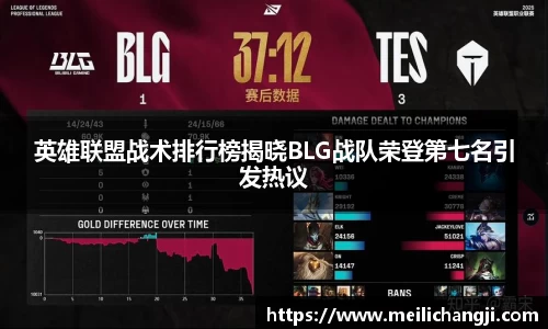 英雄联盟战术排行榜揭晓BLG战队荣登第七名引发热议