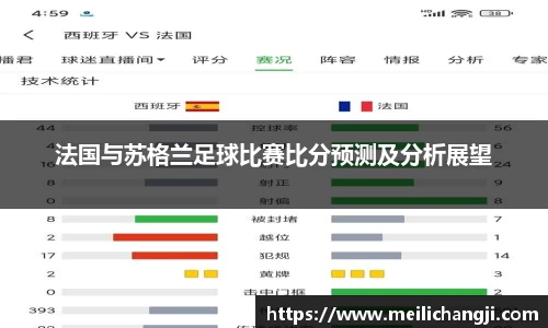 法国与苏格兰足球比赛比分预测及分析展望